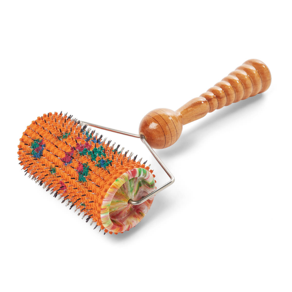 АППЛИКАТОР ВАЛИК ЛЯПКО ИГОЛЬЧАТЫЙ БОЛЬШОЙ 111*61*5ММ